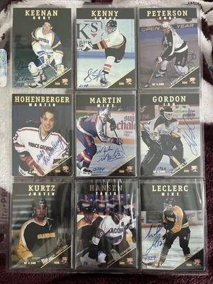 9 1995 Signature Rookie Hockey Draft Cards Names In Description - Image 1 of 4