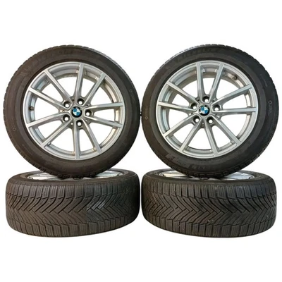 Winterräder Original 7,5x17 Zoll IS30 BMW 2 3 4 Style 778 6883520 Michelin 4,3mm - Bild 1 von 4