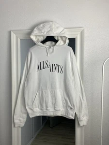 Sudadera con Capucha Allsaints Blanca Logo Grande Sudadera con Capucha Allsaints - Imagen 1 de 13