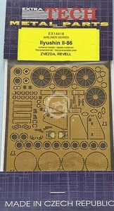 Iljyushin IL-86 skala 1/144 - zestaw detali EX14418 - Imagen 1 de 2