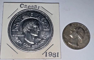 Krewe of Caesar / Circus Maximus 1981 Mardi Gras Doubloon #203 - Picture 1 of 3