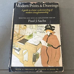 Modern Prints & Drawings (Hardcover 1954) by Paul J. Sachs 25A3058 - Picture 1 of 2
