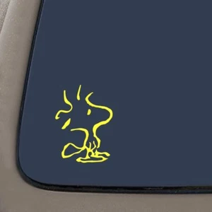 WOODSTOCK Decal Sticker Window car truck SUV 6" Yellow - Picture 1 of 1