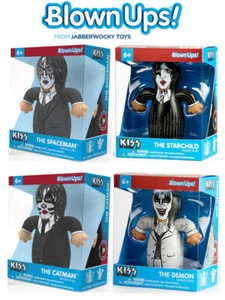 Jabberwocky Toys Kiss Dressed to Kill Vinyl Figure Set of 4 Brand New In Stock - Picture 1 of 2