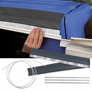 Magnetband Keder Leiste 280 cm, grau, 3,8 kg Ideal für Minicamper & Transporter