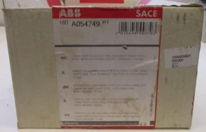 ENCHUFE DE PIEZA FIJA ABB CAT NO: 1SDA054749R1 PARA INTERRUPTOR C TMAX 3 POLOS T5 400 - Imagen 1 de 9