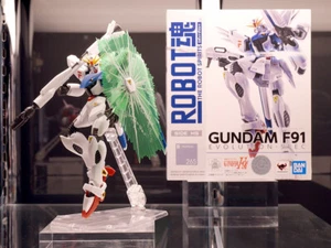 US BANDAI Robot Spirits - Mobile Suit Gundam F91 (Evolution Spec) Action Figure - Picture 1 of 11