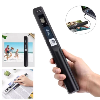 900Dpi Handheld Portable Mini Scanner Document Photo A4 Scan to PDF JPG Wireless - Image 1 of 4