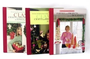 Lot of 3 Christmas with Martha Stewart Living Books Vol. 4, 5 & 6 Hardcover New - Bild 1 von 19