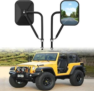 Espejo retrovisor compatible con Jeep Wrangler JK, JL y Unlimited. Visión más am - Picture 1 of 7