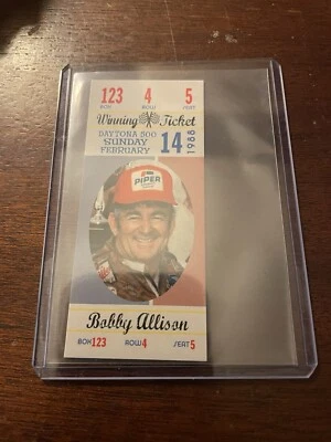 2010 Press Pass Bobby Allison Winning Ticket 53/62 - Image 1 of 2