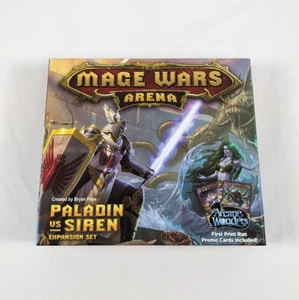 MAGE WARS ARENA Board Game PALADIN & SIREN Expansion Used Incomplete *SEE NOTES* - Picture 1 of 4
