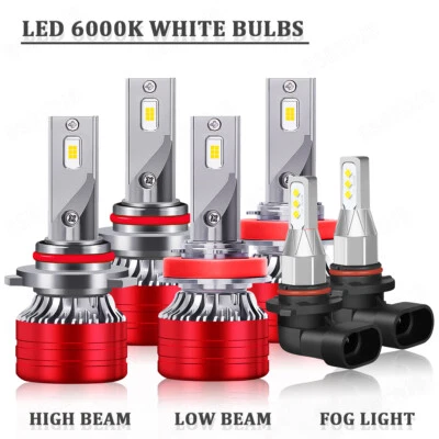 Combo de faros antiniebla LED blancos 6000 k para Lexus RX350 2007 2008 2009 Foto 1 de 4