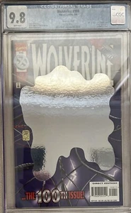 Wolverine #100 CGC 9.8 White Pages Marvel New Slab Death of Genesis Hologram - Picture 1 of 2