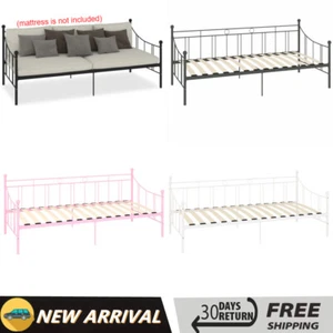 Daybed Frame Sofa Bed Metal 3FT Single Bed Bedroom Dorm Guest Room Furniture - Picture 1 of 16