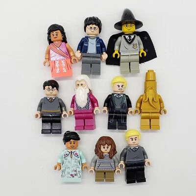 Lot of 10 LEGO Harry Potter Minifigures Vintage and New Assorted Figures #11 - Image 1 of 2