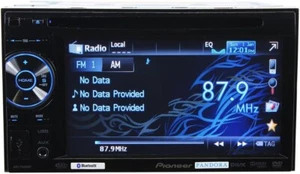 PIONEER AVH-P2400BT DVD Receiver Radio Bluetooth iPod 5.8" Touchscreen Display - Picture 1 of 5