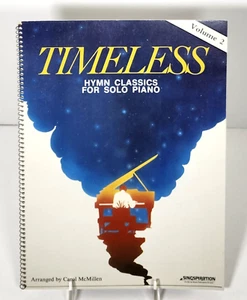 Timeless: Hymn Classics for Solo Piano Vol. 2 (1986, Singspiration) EXCELENTE estado - Imagen 1 de 7