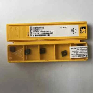 KENNAMETEL / CCGT060204LF KC5010 / Original carbide blade 10 Pcs - Picture 1 of 5