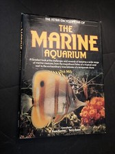 The Tetra Encyclopedia of the Marine Aquarium by Dick Mills 1987 Hardcover