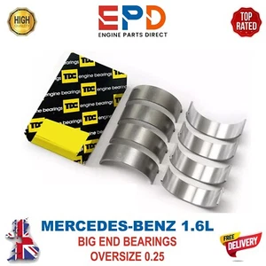 MERCEDES-BENZ 1.6L PETROL M270.910 M270.920 BIG END CONROD BEARING 0.25MM TOURER - Picture 1 of 6