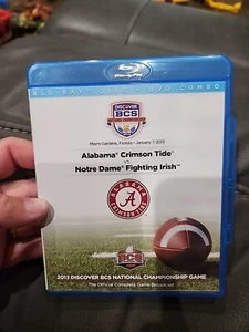 2013 Discover BCS National Championship Game Blu-ray Only Alabama Vs Notre Dame  - Picture 1 of 5