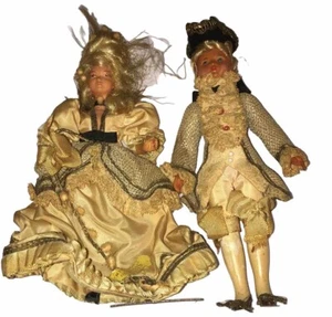 LOT 2 GEORGE Martha Washington PETITCOLIN Dolls Vintage - Picture 1 of 9