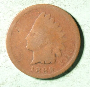 1889 Cento testa indiano USA - INV# X-1525 - Foto 1 di 2
