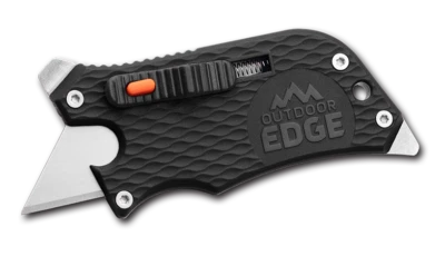 NEW Outdoor Edge Slidewinder Black Razor Blade Multitool Utility Knife