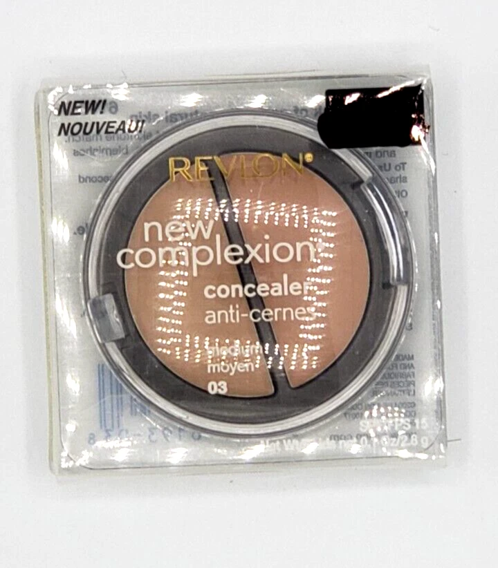 NEW Revlon New Complexion Concealer- Anti Cernes MEDIUM 03 - Image 1 of 1