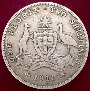 Australia Florin 1910 (J0403) - Imagen 1 de 2