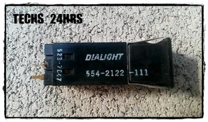 DIALIGHT Pushbutton Push Button SWITCH 554-2122-111 1A 125VAC 30VDC 523-7847 NEW - Picture 1 of 5