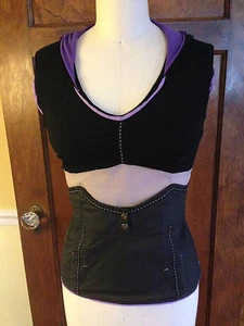 Blusa mujer Grifflin L Anthropologie manga gorra - Imagen 1 de 10