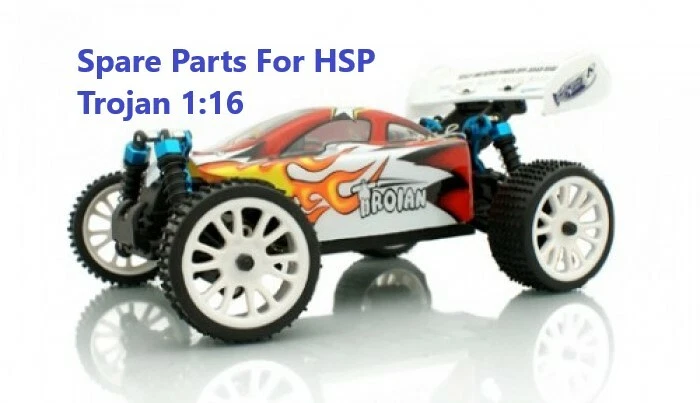 Choice Of New Spare Parts For 'For HSP Trojan 1:16" (May Also Fit Himoto Calypso - Image 1 of 1
