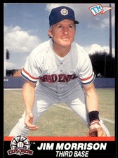 1989 T&M Senior League 81 Jim Morrison   Bradenton Explorers  Baseball Card