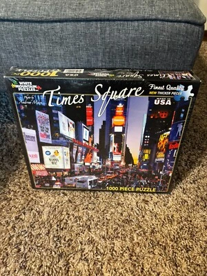 ¡¡NUEVO!! Rompecabezas White Mountain, "Times Square" 1000 piezas Foto 1 de 4