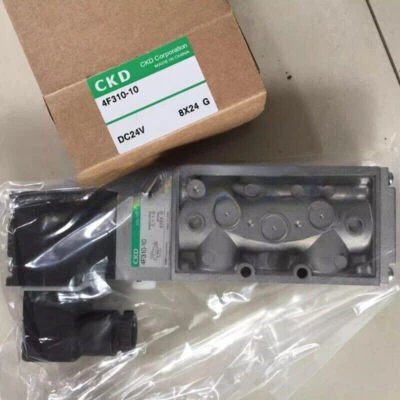 1Pcs New CKD Solenoid valve 4F310-10-DC24V - Image 1 of 3