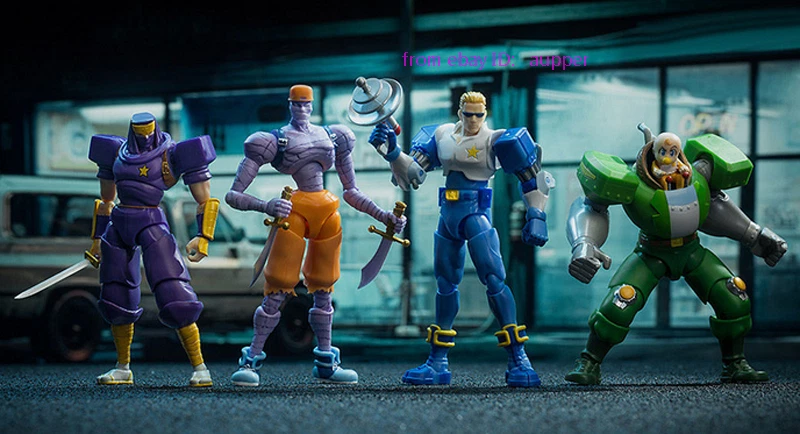 Hot Perfect 52toys Figlite Captain Commando 10cm Action Figure In Stock New Toy - Image 1 of 4