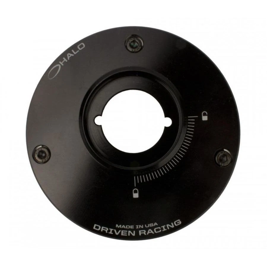 Base de tapa de combustible Driven Racing Halo - negra DHFCB-YA Foto 1 de 1