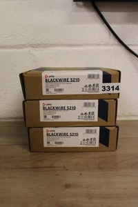 New 3x Poly BlackWire 5210 C5210 USB-A Wired Mono Headset 207577-201 - Picture 1 of 2