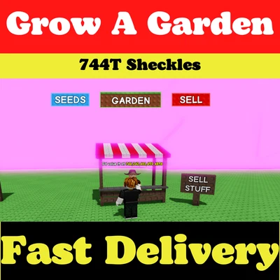 🟢Online🟢 Roblox Grow a Garden 🌱 744T SHECKLES (1 FRUIT) Biggest FAST DELIVERY