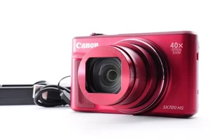 Canon PowerShot SX720 HS Red Near Mint Compat Digital Camera 16.1MP Y2736 - Picture 1 of 17
