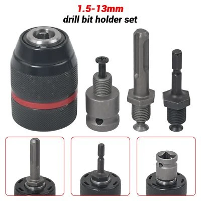 Metal Schnellspann Bohrfutter Profi SDS-Plus Adapter für Bohrmaschine Ø1.5-13mm - Bild 1 von 4