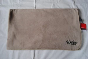 PAUL MCCARTNEY EMBROIDERED UP AND COMING TOUR RESULT ACTIVE FLEECE BLANKET RARE  - Picture 1 of 4