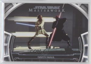 2019 Topps Star Wars Masterwork Defining Moments Darth Maul #DM-18 1u6