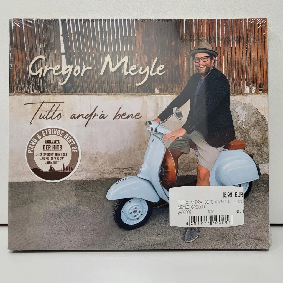NEU Music CD - Tutto Andrà Bene (Piano Strings-Best of) von Gregor Musik - Bild 1 von 1