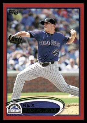 2012 Topps - Rex Brothers #72 Red Border Target - Image 1 of 2