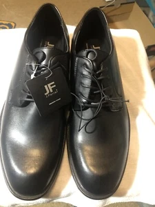 JF J Ferrar Black Memory Foam Dress Shoes Men’s Size 9.5M. New In Box - Picture 1 of 3