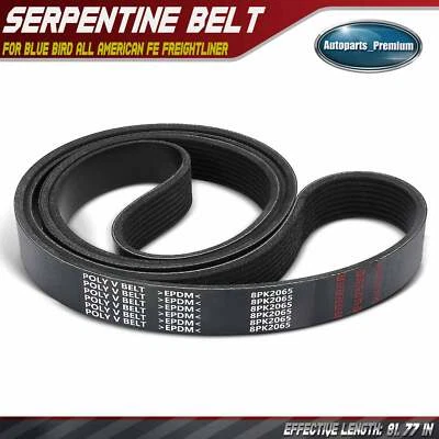 Cinturón Serpentine 81.77" para Blue Bird All American FE Freightliner Kenworth C500 Foto 1 de 4
