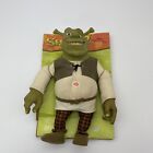 RARE SHREK 2 2004 PLUSH NEW TALKING OGRE SHREK ROTO HEAD 15" PLASTIC DREAMWORKS 